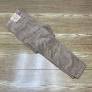 H&M LOGG Faux Suede Skinny Pants